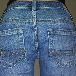 American Eagle Womens Straight Leg Jeans Sz 6 reg