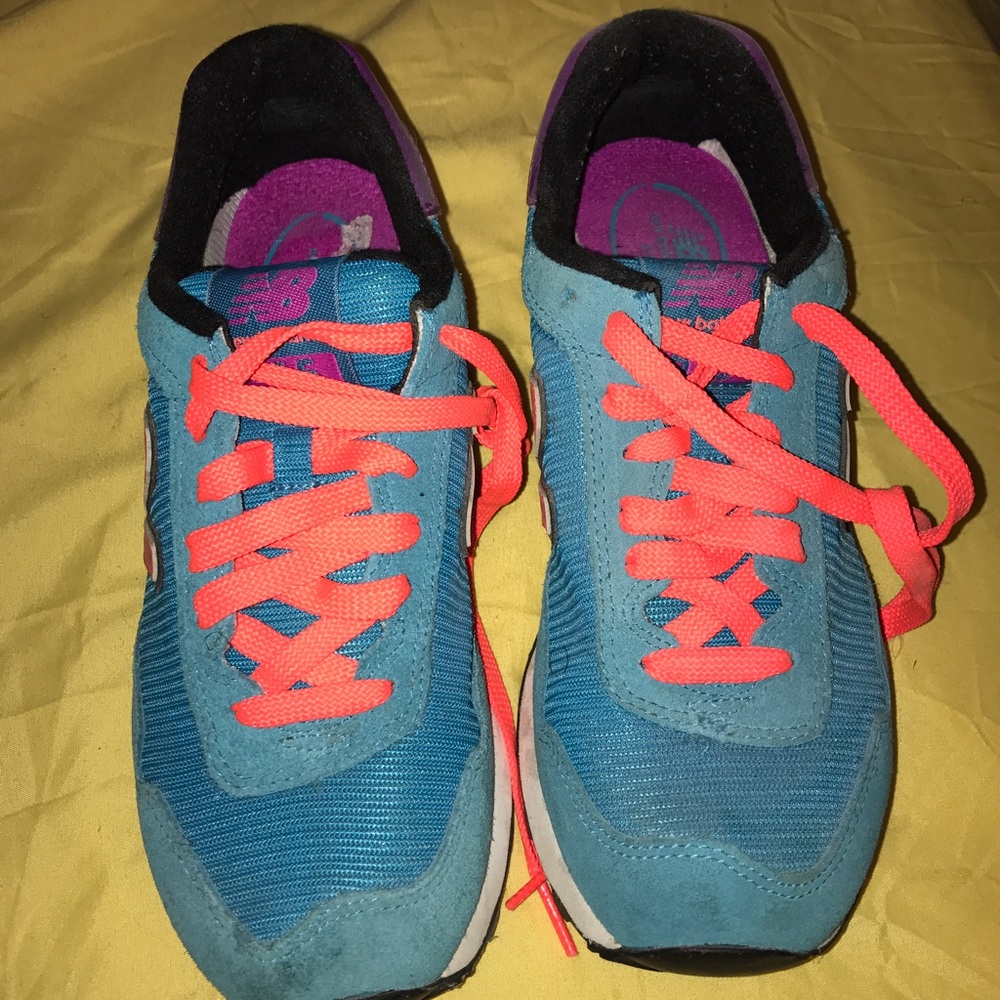 Colorful new balance sneakers