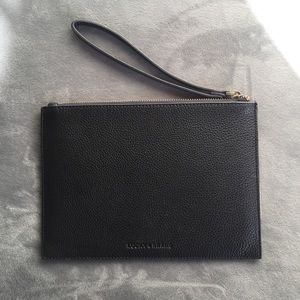 Lucky Brand Leather wristlet