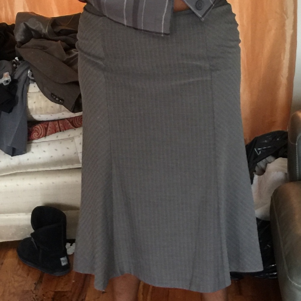 Gray skirt