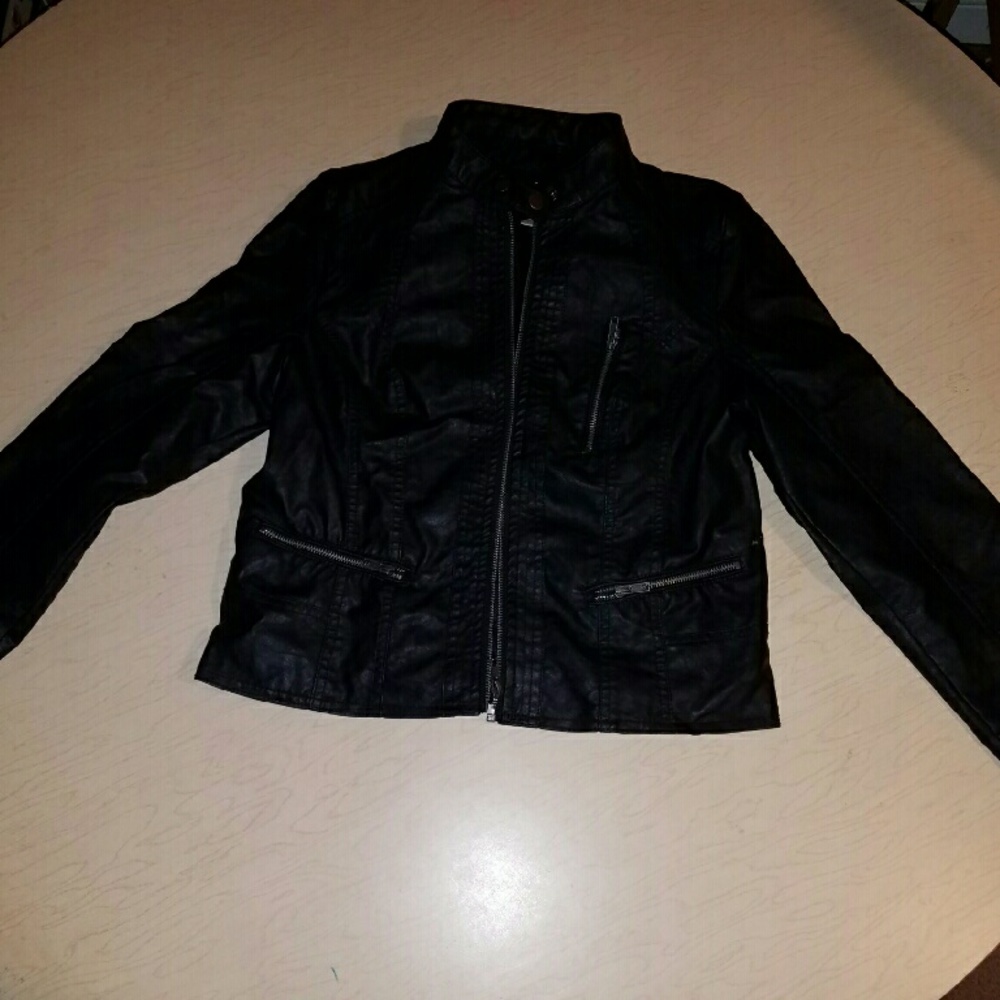 Black Biker Jacket