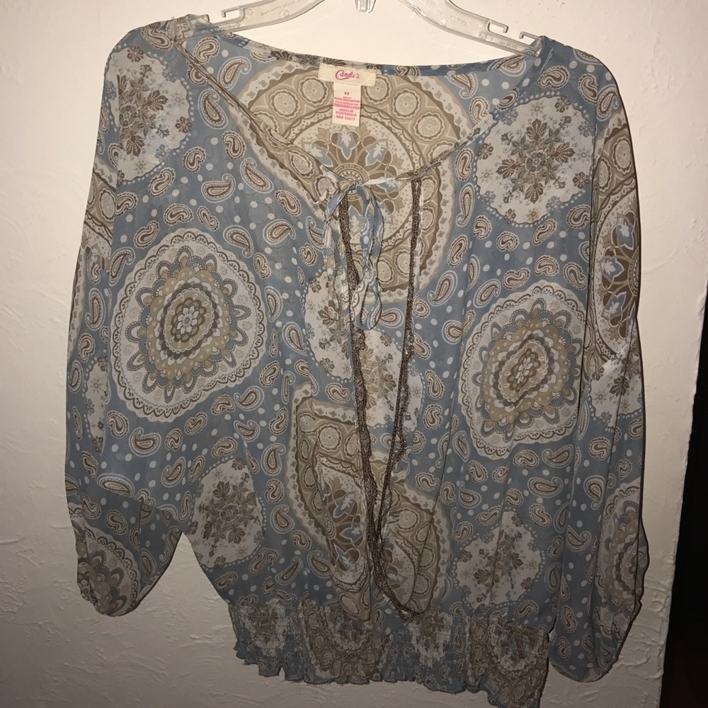 Boho style candies blouse 👚