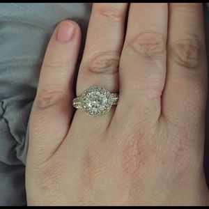 Premier designs cubic zirconia ring.