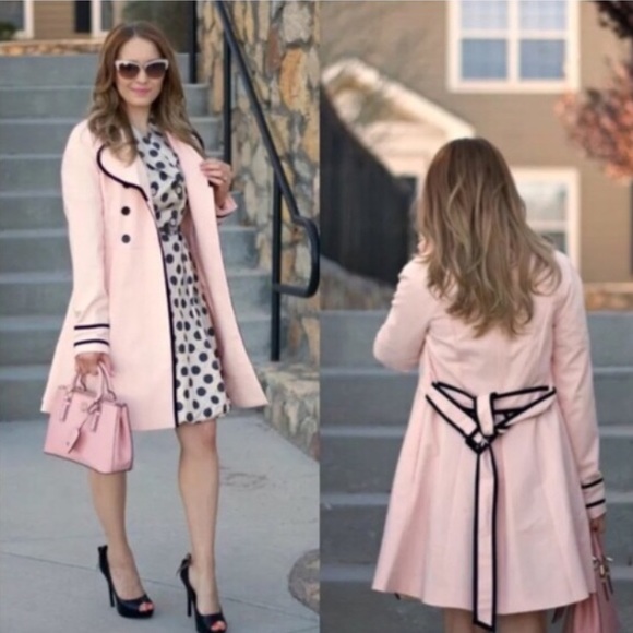 Elle Jackets & Blazers - 🌸 BRAND NEW ELLE Classic Trench Coat blush pink