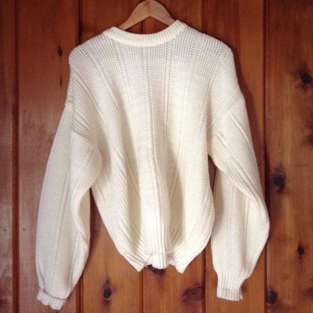 White sweater