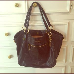 Prada leather bag