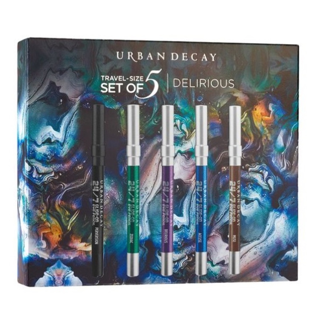 NIB Urban Decay 24/7 Travel Set 5 Eyeliners