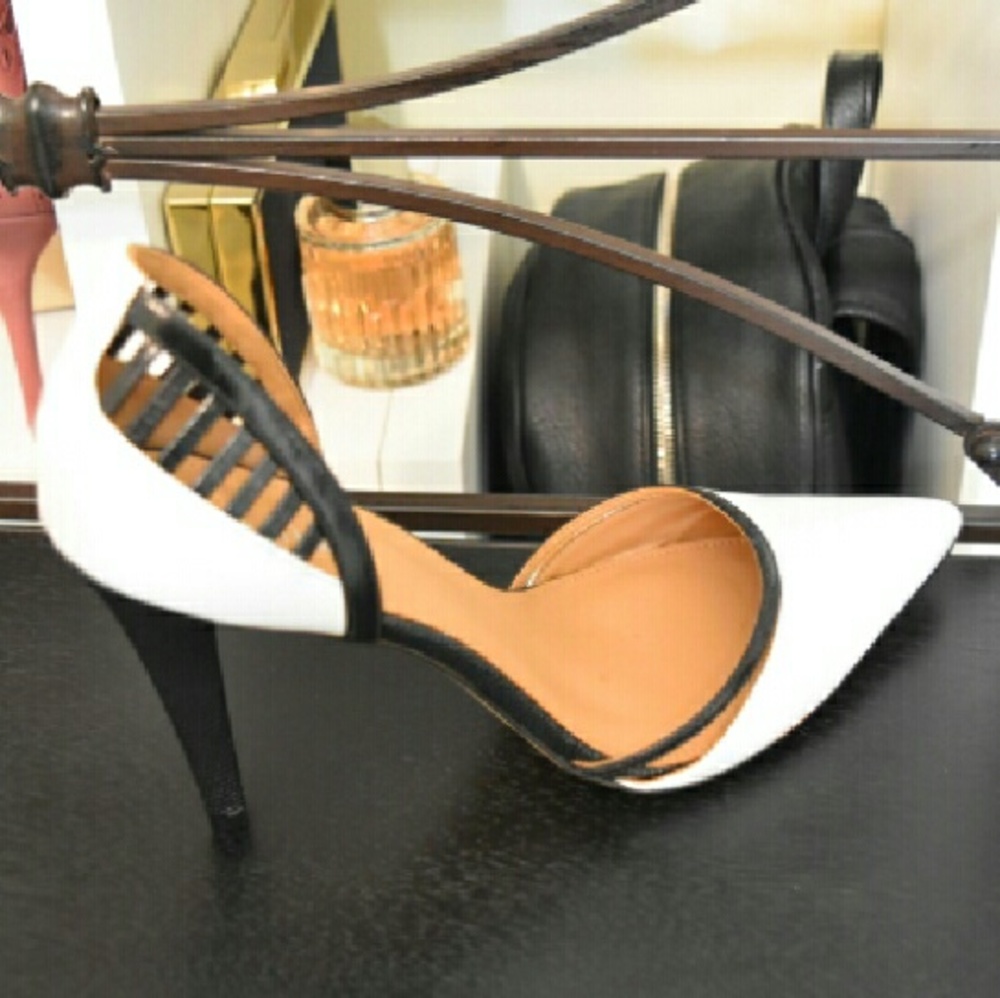 Calvin Klein Gilia Heel Black & White