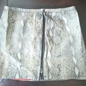 Harley Davidson leather skirt