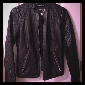 Vegan leather jacket