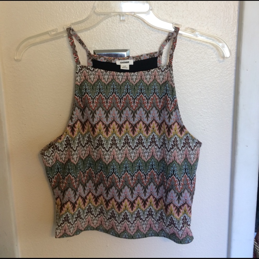 Boho crop top