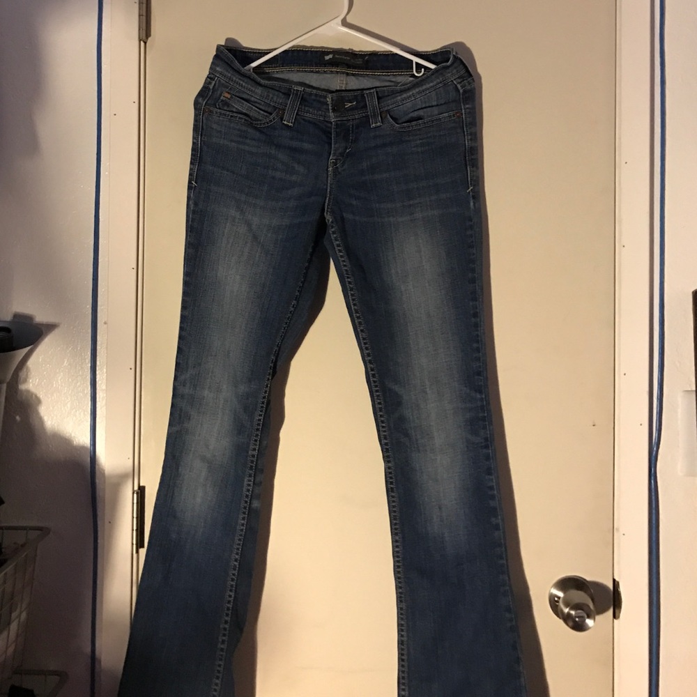 Levi's denim curve low rise bootcut skinny 5/27