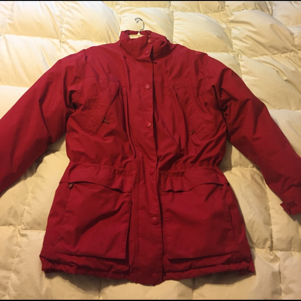 Eddie Bauer ladies Gore-Tex down waterproof coat