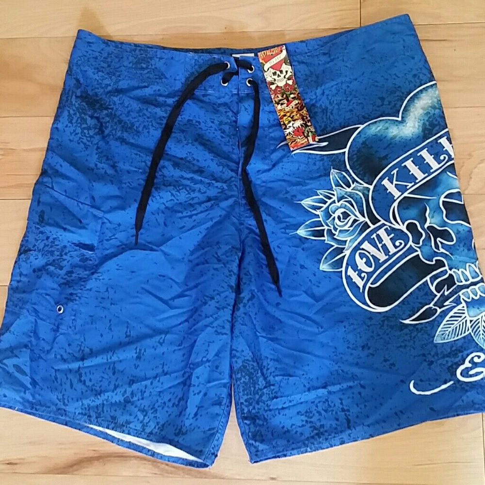 Ed Hardy Board Shorts  NWT