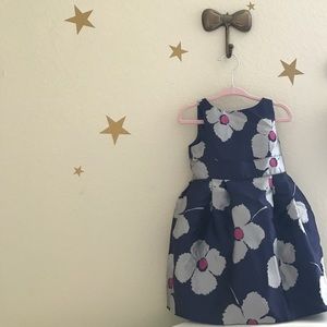 Janie and Jack blue toddler girl dress