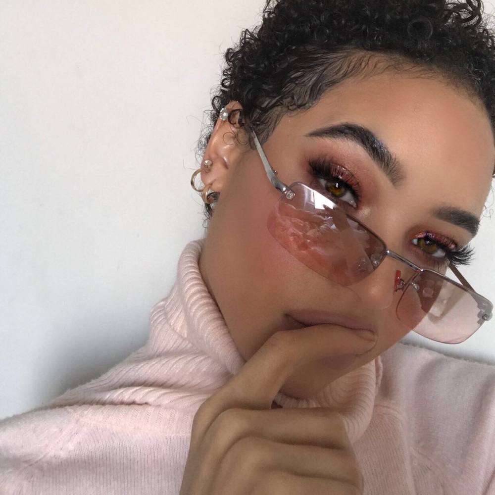 Pink glasses