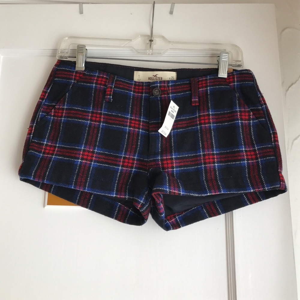 Hollister Plaid Shorts