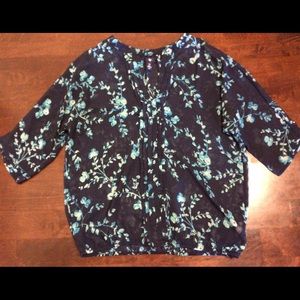 Gap Sheer Printed Top