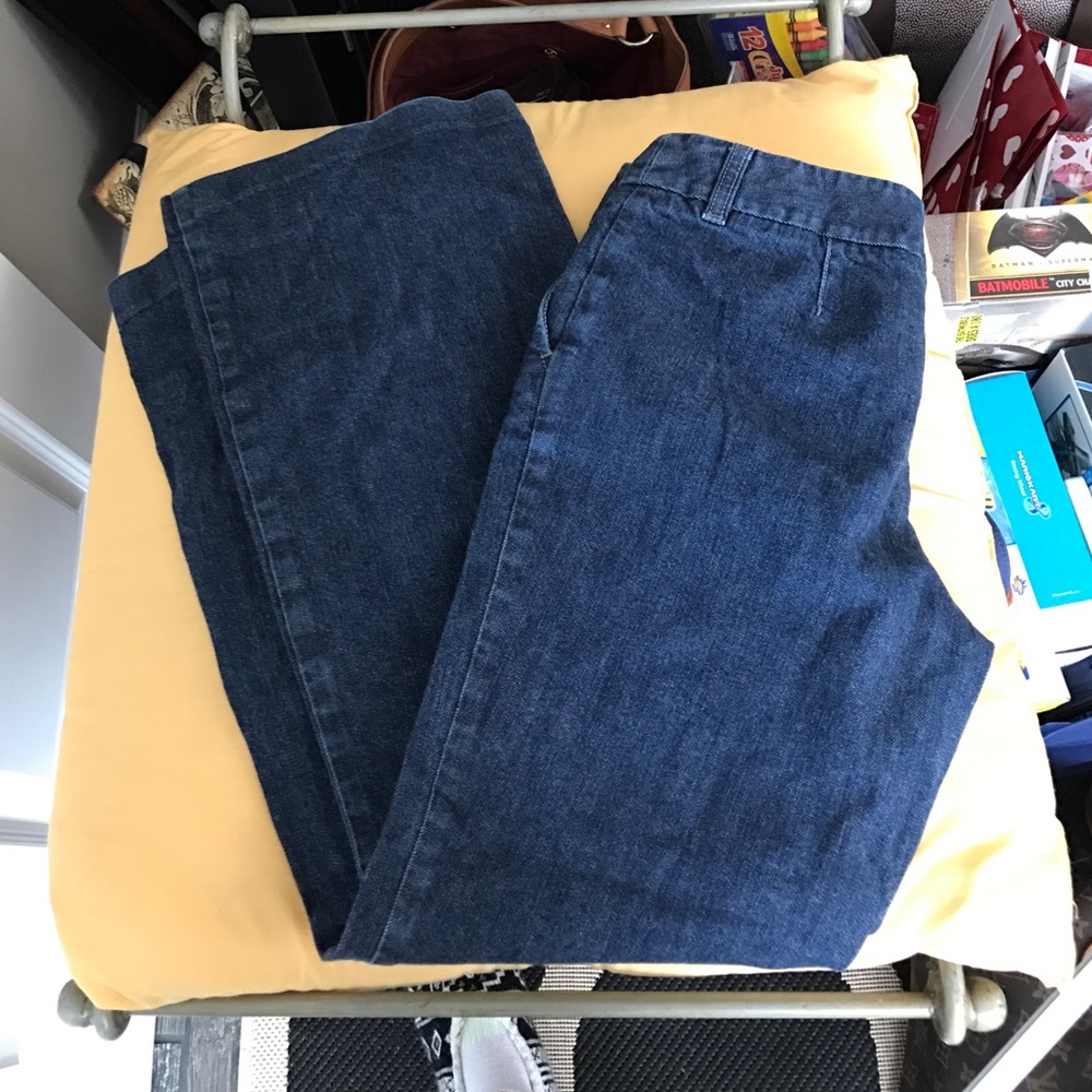 Ann Taylor wide leg jeans