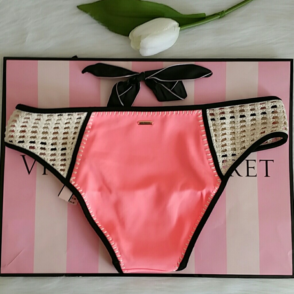 LAST Victoria's Secret Swim Bottom size M - Picture 2 of 4