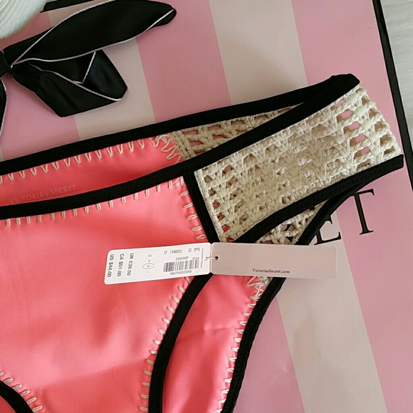 LAST  Victoria's Secret Swim Bottom  size M - Picture 3 of 4