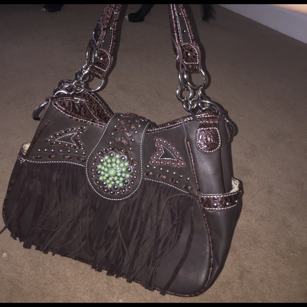 Embellished fridge purse