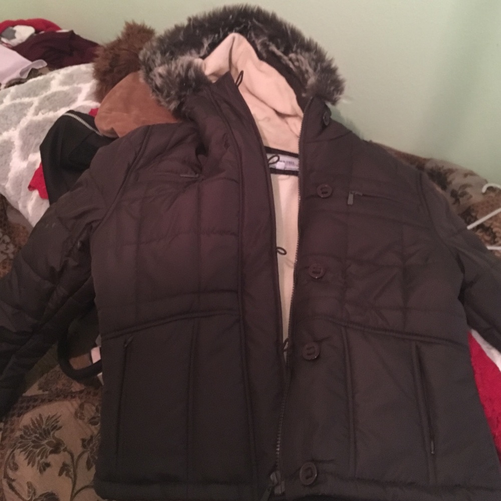 Winter wool coat