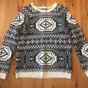 Forever 21 Aztec Sweater