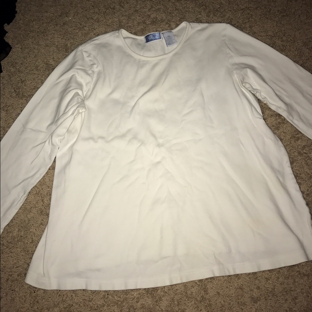 Long sleeve maternity shirt