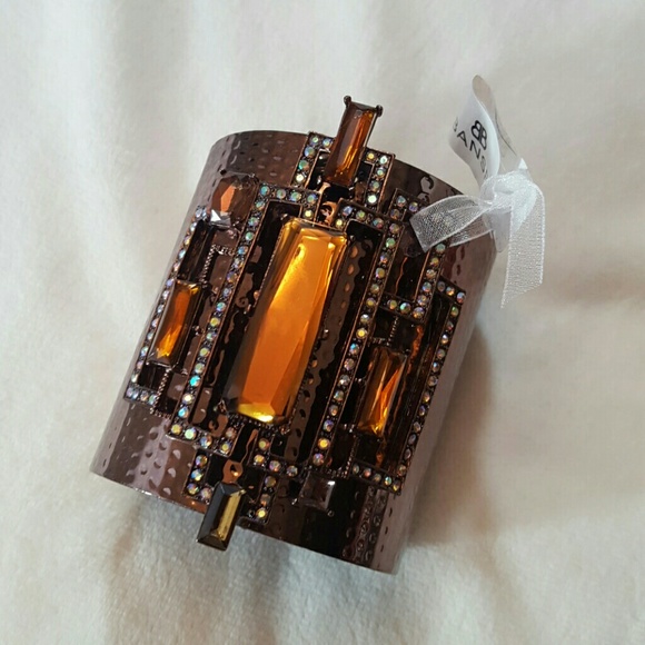 Bansri Bronze&Gunmetal Cuffs, Tiger Cuff/Ring NWT - Picture 3 of 8