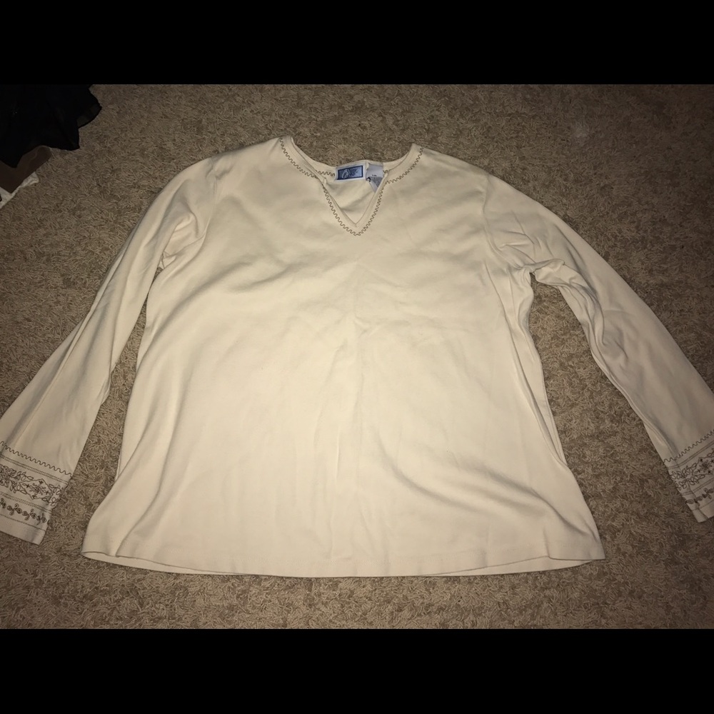 Long sleeve maternity top