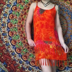 ✨MUST GO✨ Boho Fringe Dress