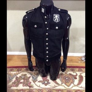 Designer rock stage wear vest