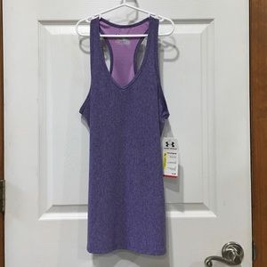 Under armour tank and matching shorts