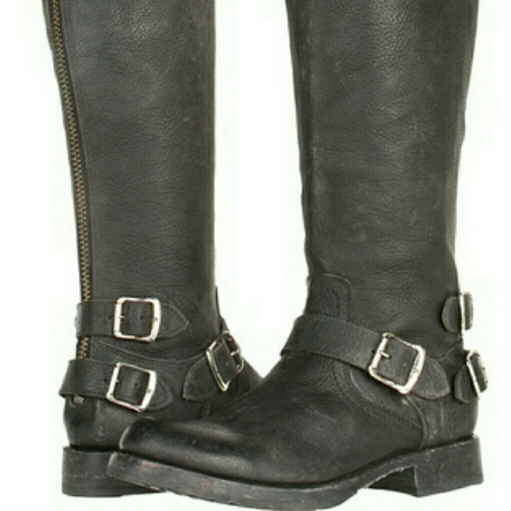 SOLD!!! Frye Veronica Back Zip Boots
