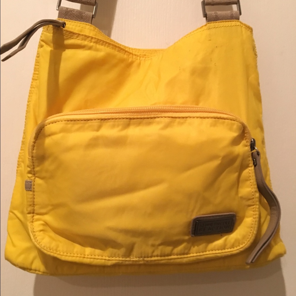 Kenneth Cole Yellow Shoulder Bag