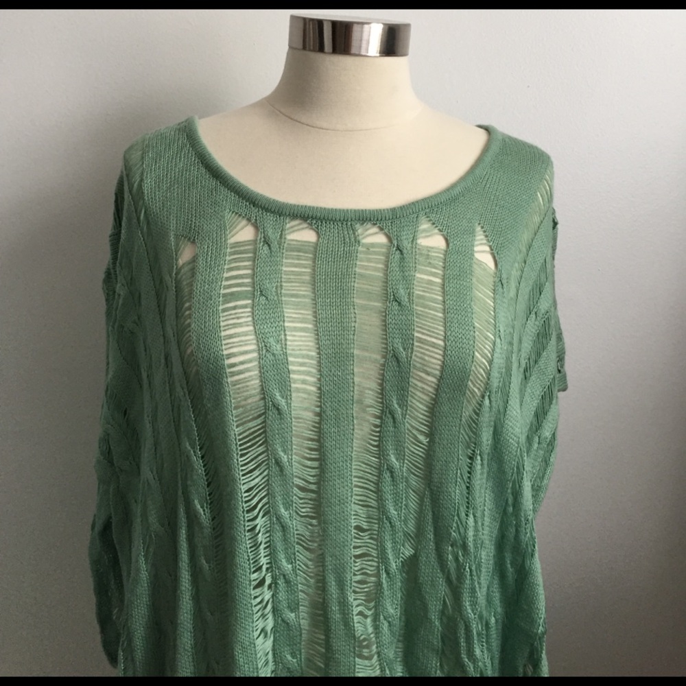 Knit blouse