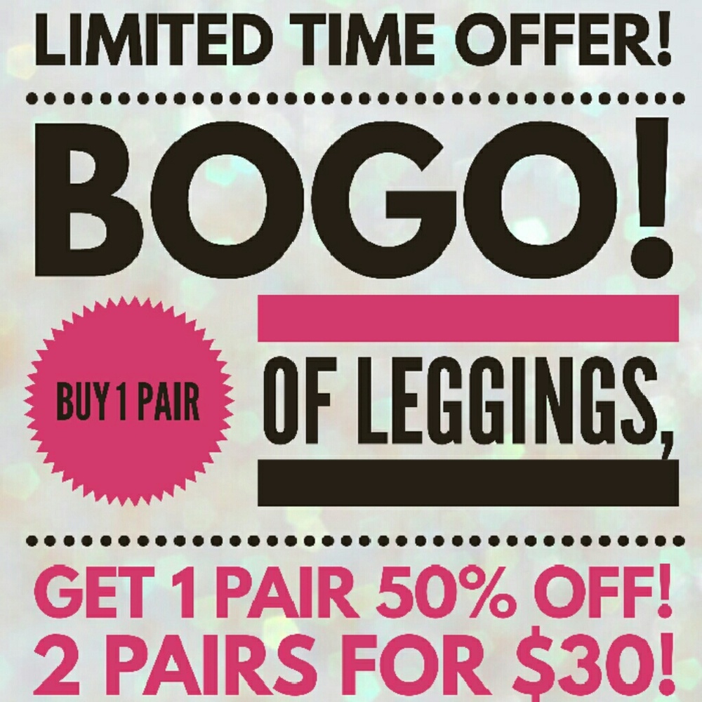 2 Pairs of Buttery Soft Leggings OS