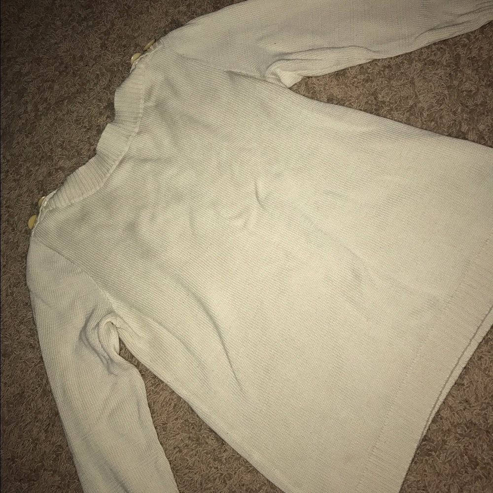 Ralph Lauren shoulder button sweater