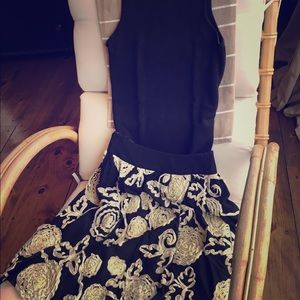 Darling Tulle Soutache Evening Skirt from Anthro