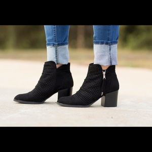 Black booties