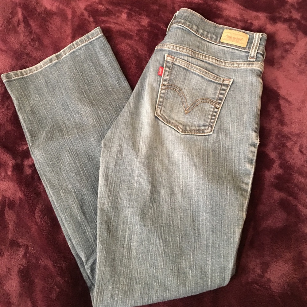 Levi's boot cut jeans!