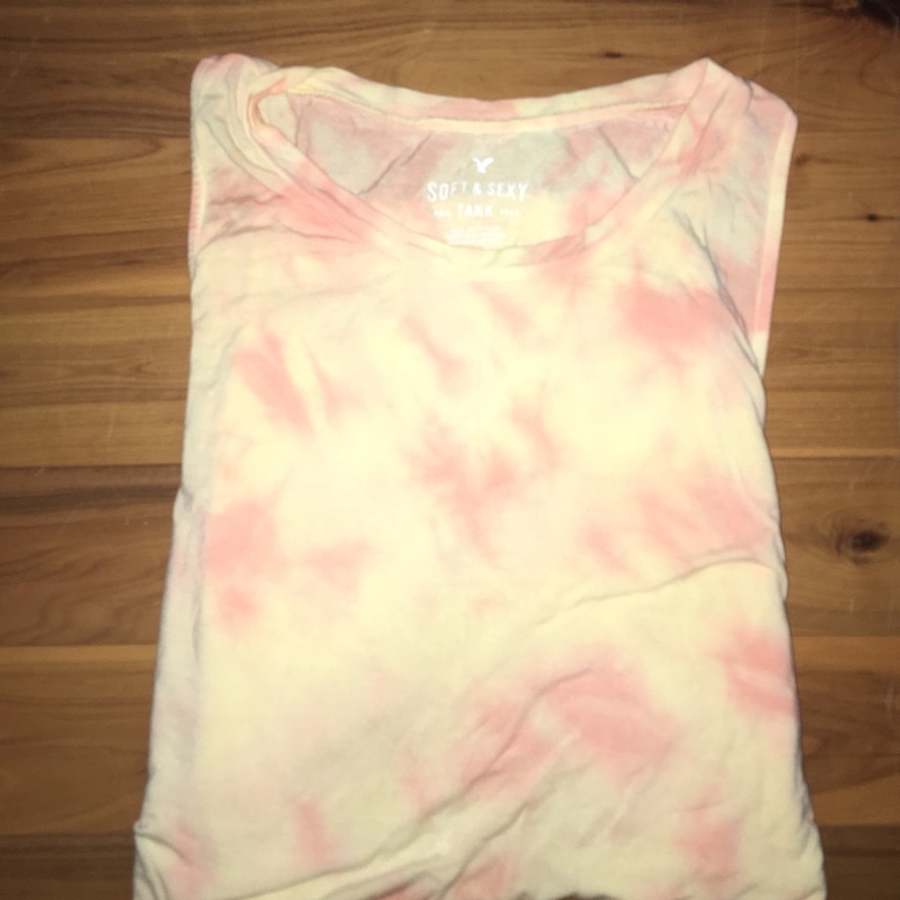 Tie dyed tank top