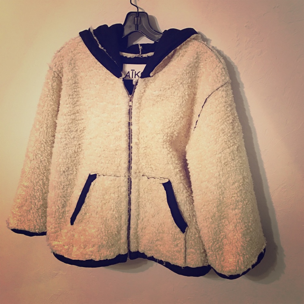 Aiko faux shearling jacket