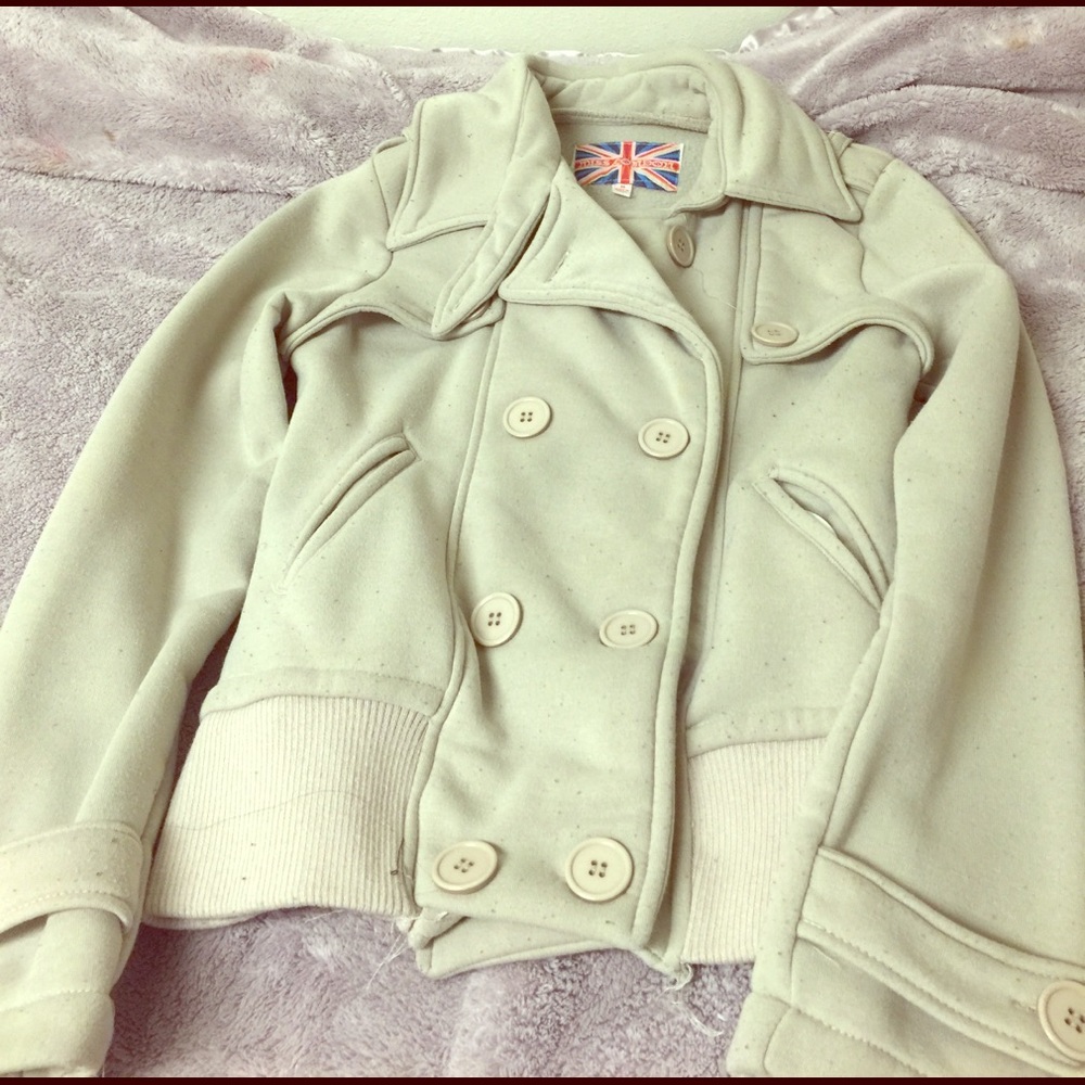 Tan Pea Coat