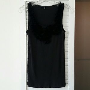 AK Anne Klein Embellished Tank Top