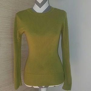 Olive green soft sweater- includes magic!