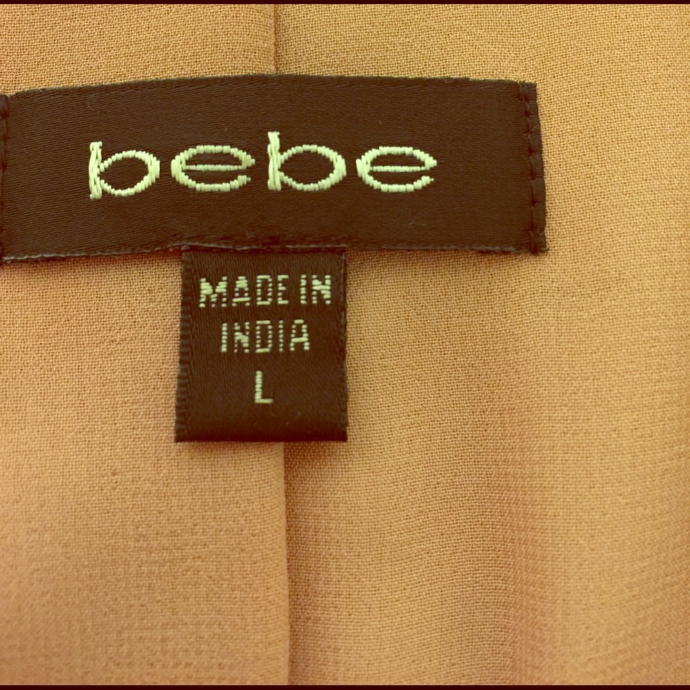 BEBE Peplum Blazer