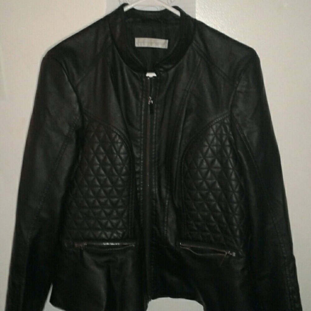 Leather jacket