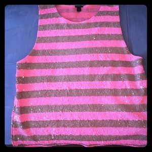 J.crew sequined top